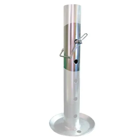 Pin for foot caster/cplr